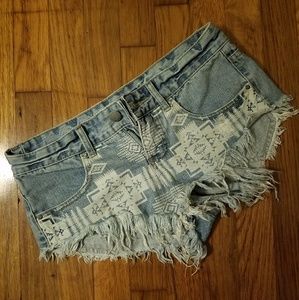 Cheeky Distressed Pacsun Shorts